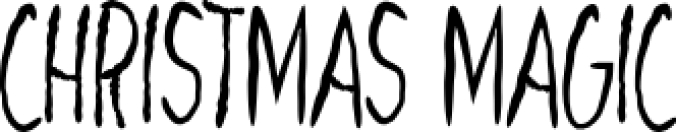 Christmas Magic Font Preview