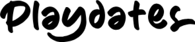 Playdates Font Preview