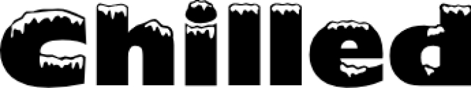 Chilled Font Preview