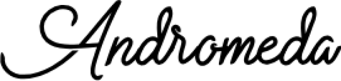 Andromeda Font Preview
