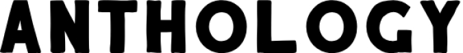 Anthology Font Preview