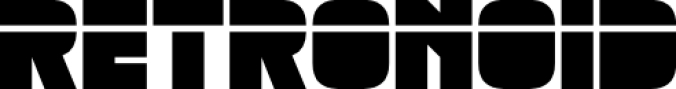 Retronoid Font Preview