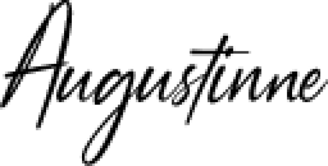 Augustinne dem Font Preview