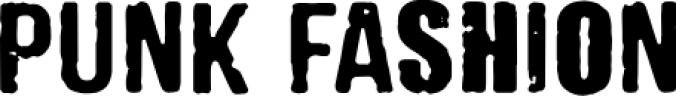 CF Punk Fashi Font Preview