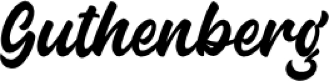 Guthenberg Font Preview