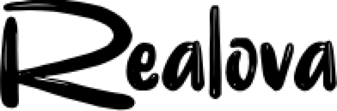 Realova Font Preview