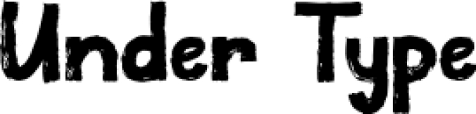 Under Type Font Preview