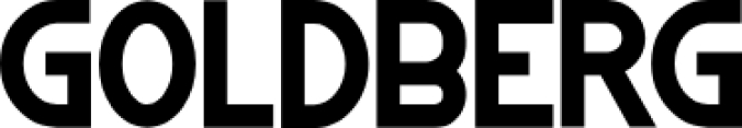 GOLDBERG Font Preview