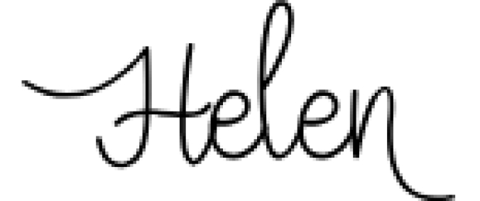 Hele Font Preview