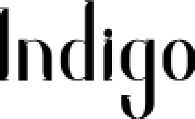 Indig Font Preview