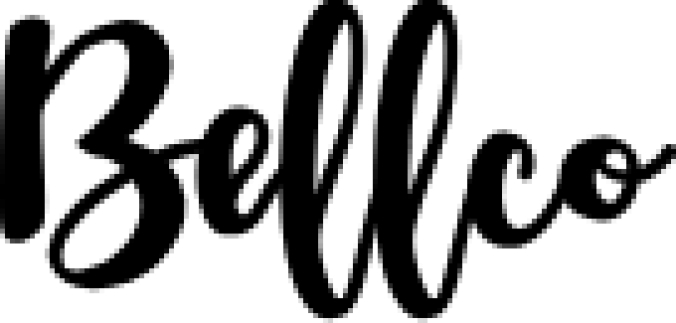 Bellc Font Preview