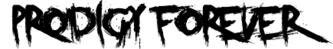 Prodigy Forever Font Preview