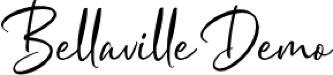 Bellaville Dem Font Preview