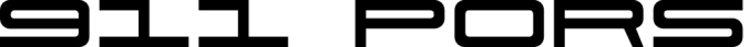 911 Porscha Font Preview