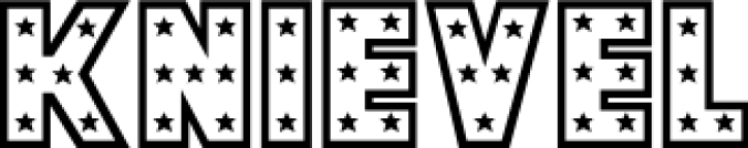 Knievel Font Preview