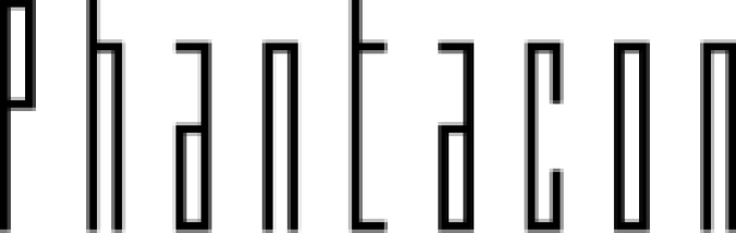 Phantac Font Preview