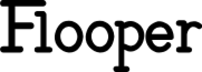 Flooper Font Preview