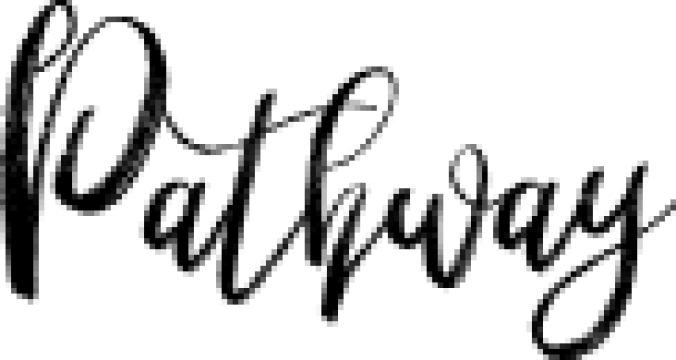 PATHWAY SCRIPT Font Preview