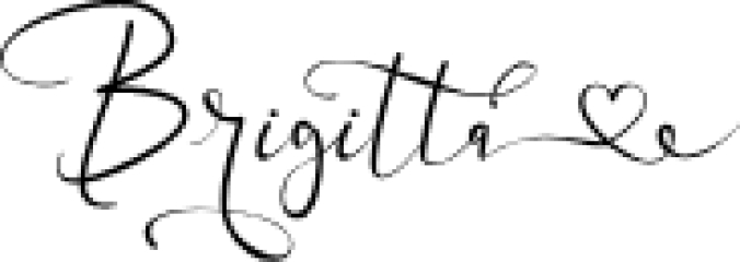 Brigitta Font Preview