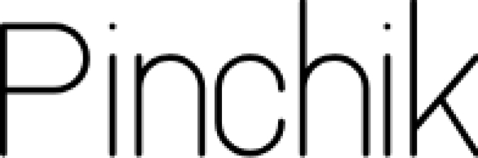 Pinchik Sans Font Preview