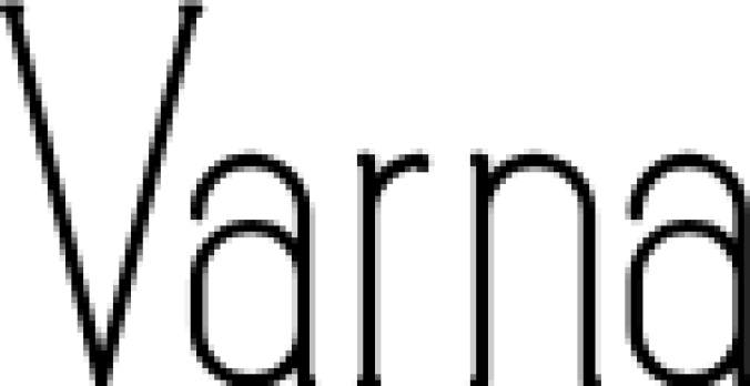 VARNA - SLAB SERIF FONT Font Preview