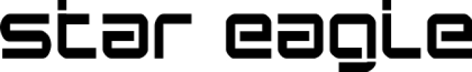 Star Eagle Font Preview