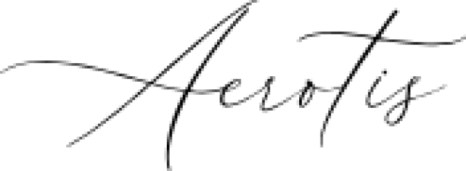 Aerotis Font Preview