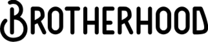 Brotherhood Font Preview