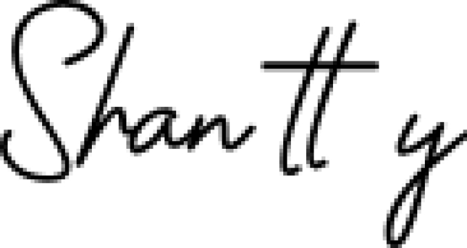 Shantty Font Preview