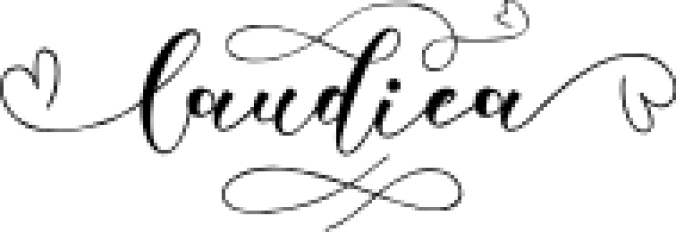 Laudiea Font Preview