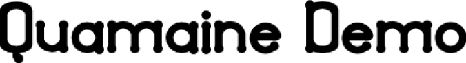 Quamaine Font Preview