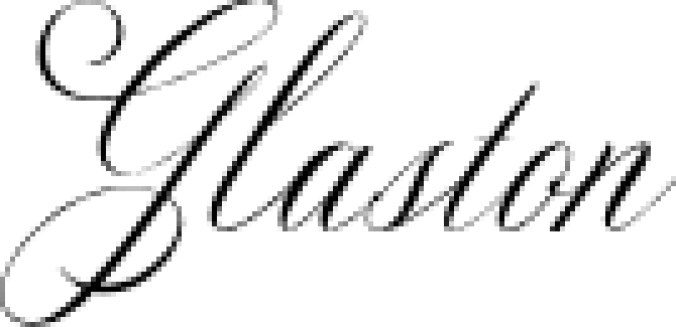 Glas Font Preview