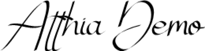 Atthia Font Preview