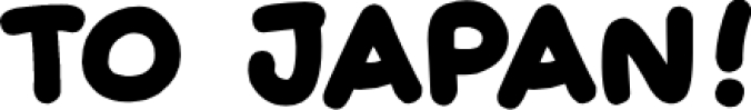 To Japa Font Preview