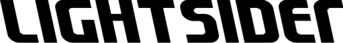Lightsider Font Preview