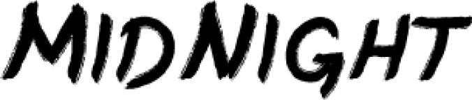 MidNigh Font Preview