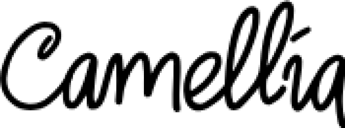 Camellia Font Preview