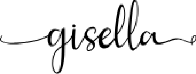 Gisella Font Preview