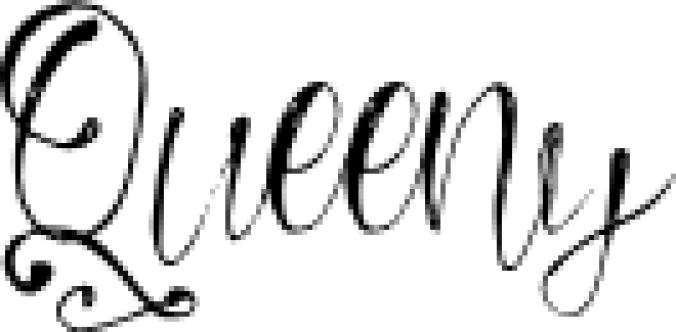 Queeny Font Preview