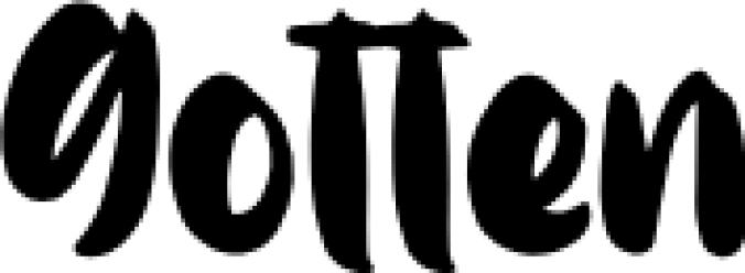 Gotte Font Preview