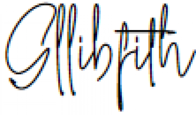 Gllibfith Font Preview