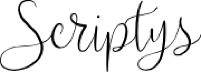 Scriptys Font Preview