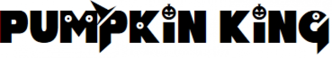 Pumpkin King Font Preview