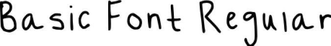 Basic Font Preview