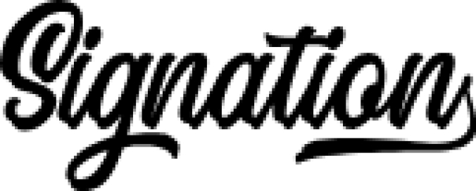 Signati Font Preview