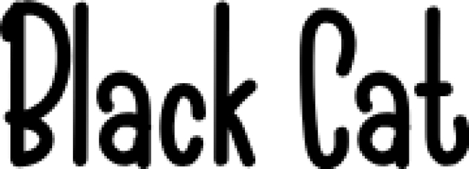 Black Ca Font Preview
