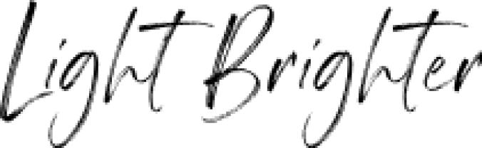 Light Brighter Font Preview