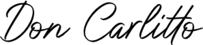 Don Carli Font Preview