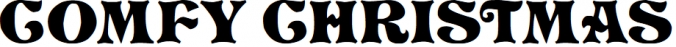 Comfy Christmas Font Preview