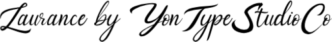 Laurance Font Preview